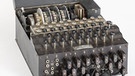 Eine Enigma-Chiffriermaschine (Rotor-Chiffriermaschine Enigma M4) aus dem Deutschen Museum in München. | Bild: Deutsches Museum München