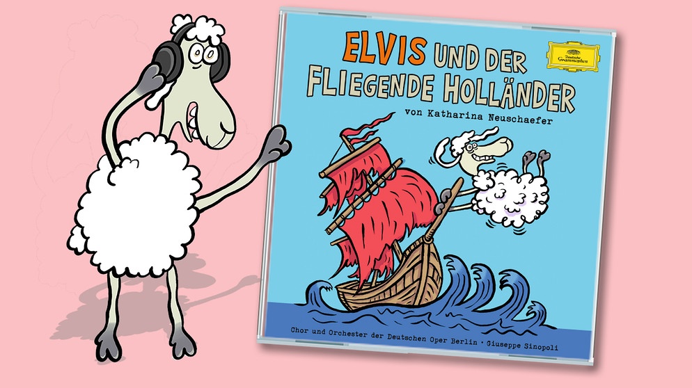 CD Cover: Elvis und der Fliegende Holländer
| Bild: Teresa Habild, Deutsche Grammophon, BR, Montage BR