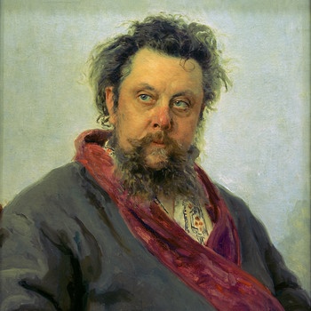 Ein Gemälde von von Ilja Repin zeigt Modest Mussorgsky im Jahr 1881. | Bild: picture-alliance / akg
