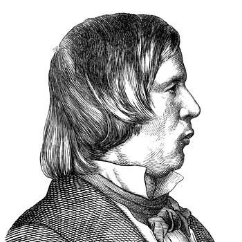 Historische Zeichnung von Robert Schumann | Bild: picture alliance | imageBROKER