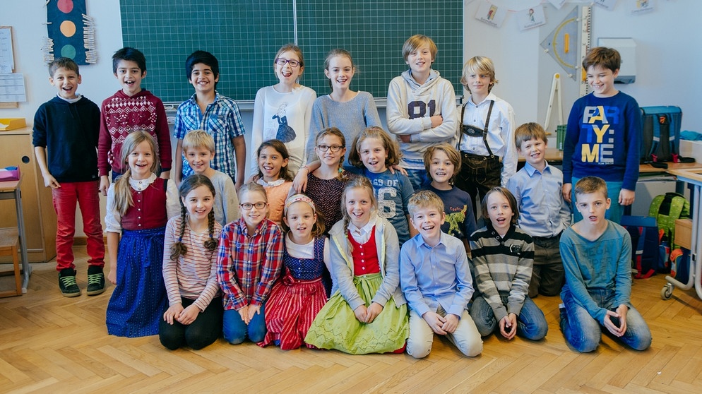 Klasse 4b der Grundschule an der Kirchenstraße München | Bild: BR