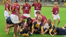 Kinder mit Kopf- und Mundschutz beim Rugby-Spiel in Johannesburg (Südafrika).  | Bild: BR/Kerstin Welter