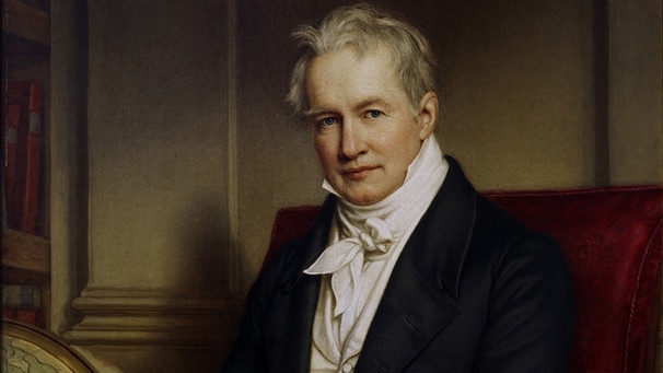 Portrait Gemälde von Alexander von Humboldt (14.09.1769 bis 06.05.1859). Gemälde von Joseph Stieler,
Öl auf Leinwand. | Bild: picture-alliance / akg