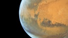 Der rote Planet Mars | Bild: picture-alliance/dpa/NASA