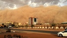 Ein Sandsturm | Bild: picture-alliance/dpa