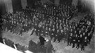 01.09.1948, Bonn: Nach dem Zweiten Weltkrieg braucht Deutschland ein neues Gesetz. Auf dem Bild ist die damalige Regierung zu sehen. Sie soll das neue Gesetz schreiben. | Bild: dpa-Bildfunk/dpa