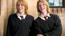 Die Zwillinge James Phelps und Oliver Phelps spielten in den Verfilmungen von "Harry Potter" die rothaarigen Zwillingsbrüder Fred und George Weasley. | Bild: picture alliance