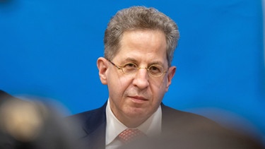 Ex-Verfassungsschutzchef Hans-Georg Maaßen bei einer CDU-Veranstaltung im thüringischen Suhl | Bild: dpa-Bildfunk/Michael Reichel