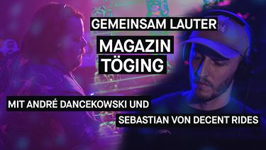 André Dancekowski & Sebastian von Decent Rides @ Magazin, Töging | Bild: BR
