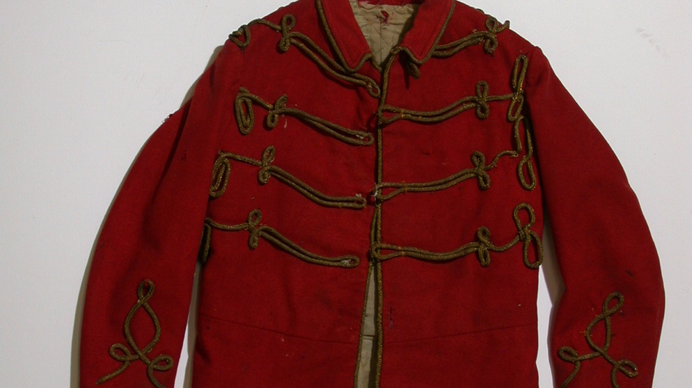 Jacke für den Tänzelfestumzug, 1872, Inv.-Nr. 5658  | Bild: Stadtmuseum Kaufbeuren