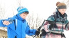 TurnOn - Schüler mit Schneeschuhen beim TurnOn-Basis-Workshop in Bad Tölz | Bild: BR / Bildungsprojekte
