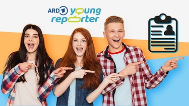young reporter 2024: Bewirb dich! | Bild: colourbox.com, Montage: BR