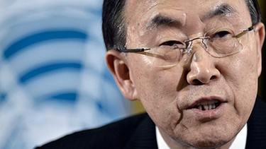 Ban Ki Moon | Bild: picture-alliance/dpa