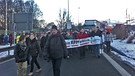 Autobahn-Demo gegen Mautpflicht | Bild: Dagmar Bohrer-Glas/BR