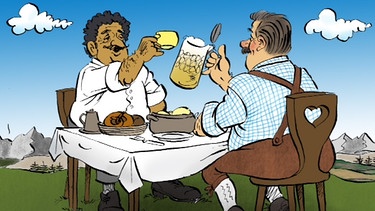 Karikatur von Dieter Hanitzsch | Bild: Dieter Hanitzsch