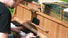 Ein Mann spielt ein Klavier  | Bild: BR/Heinrich Rudolf Bruns