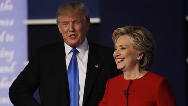 Hillary Clinton und Donald Trump | Bild: picture-alliance/dpa