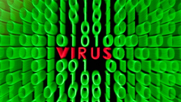 Computer-Virus (Symbolbild) | Bild: picture-alliance/dpa