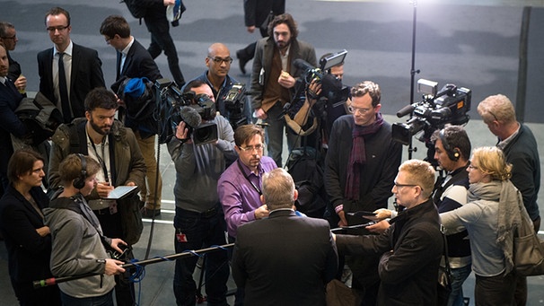 Vor dem Bundestags-Untersuchungsausschusses zum Thema "Cum Ex"-Geschäfte: Andreas Schwarz (SPD) und Carsten Maschmeyer geben Interviews | Bild: picture-alliance/dpa