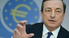 EZB-Präsident Mario Draghi | Bild: picture-alliance/dpa; Arne Dedert