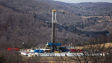 Fracking-Station in Pennsylvania | Bild: pa/dpa/Jim Lo Scalzo