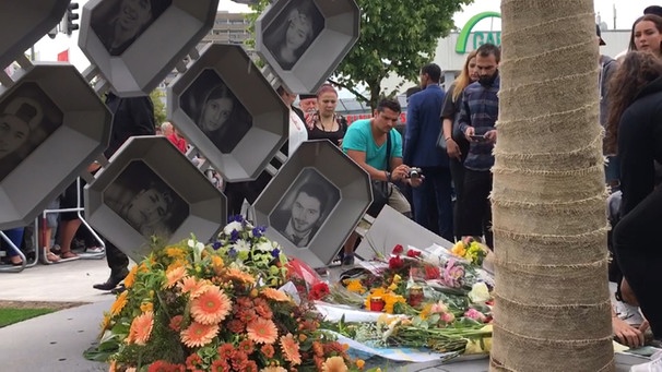 Gedenken für Opfer des Münchner Amoklaufs | Bild: BR