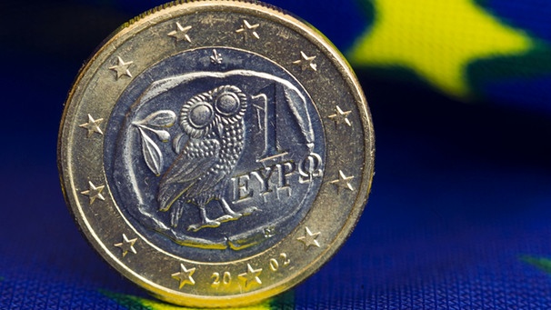 Griechische Euro-Münze | Bild: picture-alliance/dpa