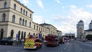 Feuerwehr am Odeonsplatz  | Bild: BR/Felix Hörhager