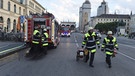 Feuerwehr am Odeonsplatz  | Bild: BR/Felix Hörhager