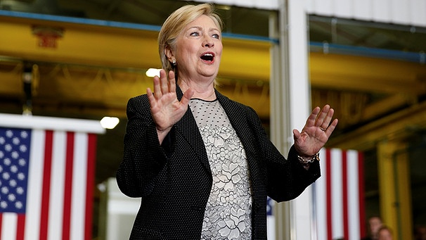 Hillary Clinton, US-Präsidentschaftskandidatin der Demokraten | Bild: reuters/Chris Keane