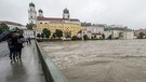 Hochwasser in Passau (Niederbayern) | Bild: picture-alliance/dpa