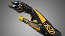 Wie Arbeiter und Maschinen miteinander verwachsen. Roboterhandschuh | Bild: colourbox.com