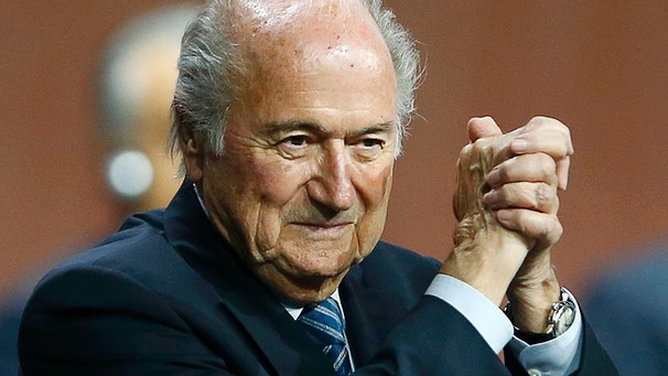 FIFA-Präsident Sepp Blatter nach seiner Wiederwahl | Bild: Reuters (RNSP)