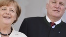  Bundeskanzlerin Angela Merkel (CDU) und Bayerns Ministerpräsident Horst Seehofer (CSU | Bild: dpa-Bildfunk