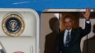 US-Präsident Barack Obama trifft am 16.11.2016 in Berlin auf dem Flughafen Tegel ein.  | Bild: Reuters (RNSP)