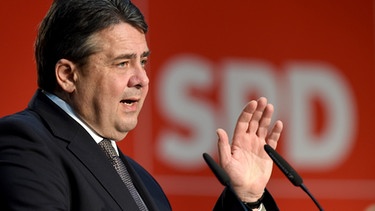 Der SPD-Bundesvorsitzende Sigmar Gabriel (SPD) | Bild: picture-alliance/dpa