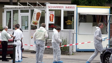 Imbiss in Nürnberg, in dem Ismail Yasar erschossen wurde | Bild: picture-alliance/dpa