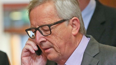EU-Kommissionspräsident Jean-Claude Juncker | Bild: picture-alliance/dpa | Olivier Hoslet