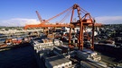 Dock crane, Port of Vancouver, British Columbia, Canada. | Bild: picture-alliance/dpa