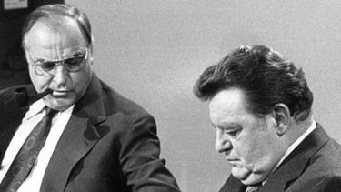 Helmut Kohl (links), Franz Josef Strauß (Aufnahme von 1980) | Bild: picture-alliance/dpa