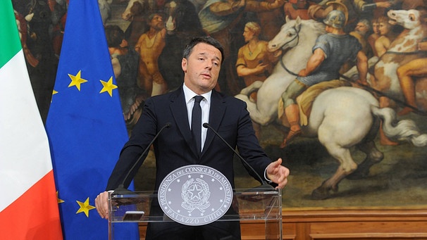 Italiens Ministerpräsident Matteo Renzi | Bild: pa/dpa