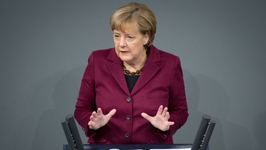 Merkel im Bundestag | Bild: picture-alliance/dpa