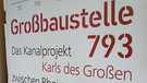 Ausstellung "Großbaustelle 793" | Bild: BR-Studio Franken/Ralph Wege