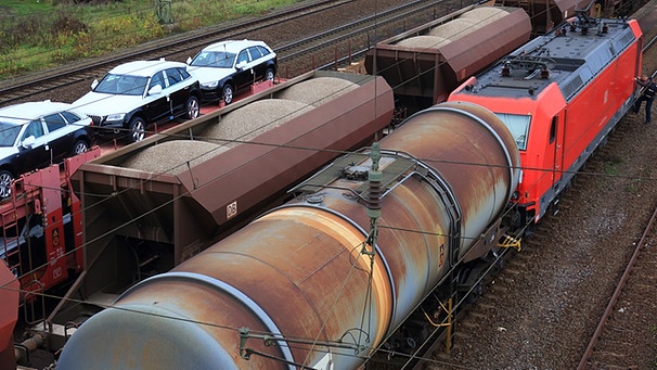 Güterzug | Bild: picture-alliance/dpa