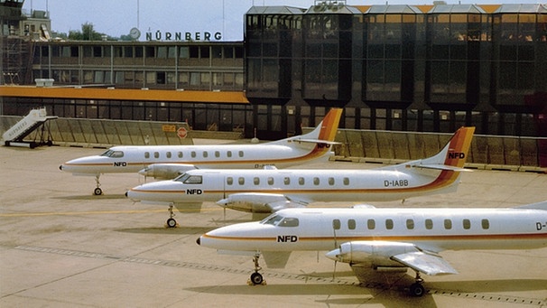 Drei Flugzeuge auf dem Rollfeld in Nürnberg | Bild: Airport Nürnberg