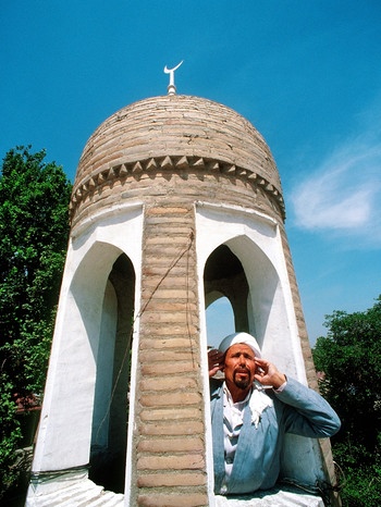 Gebetsruf des Muezzin in Taschkent | Bild: picture-alliance/dpa