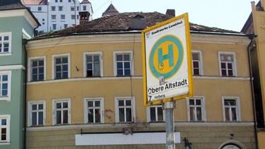 Das denkmalgeschützte Gebäude "Moserbräu" in Landshut soll abgerissen werden. | Bild: BR