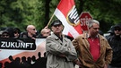 Freie Kameradschaften demonstrieren | Bild: picture-alliance/dpa