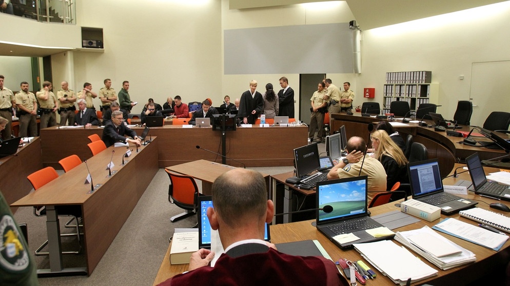 NSU Prozess Gericht innen | Bild: picture-alliance/dpa