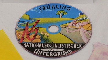 DVD des NSU-"Paulchen Panther"-Bekennervideos | Bild: picture-alliance/dpa